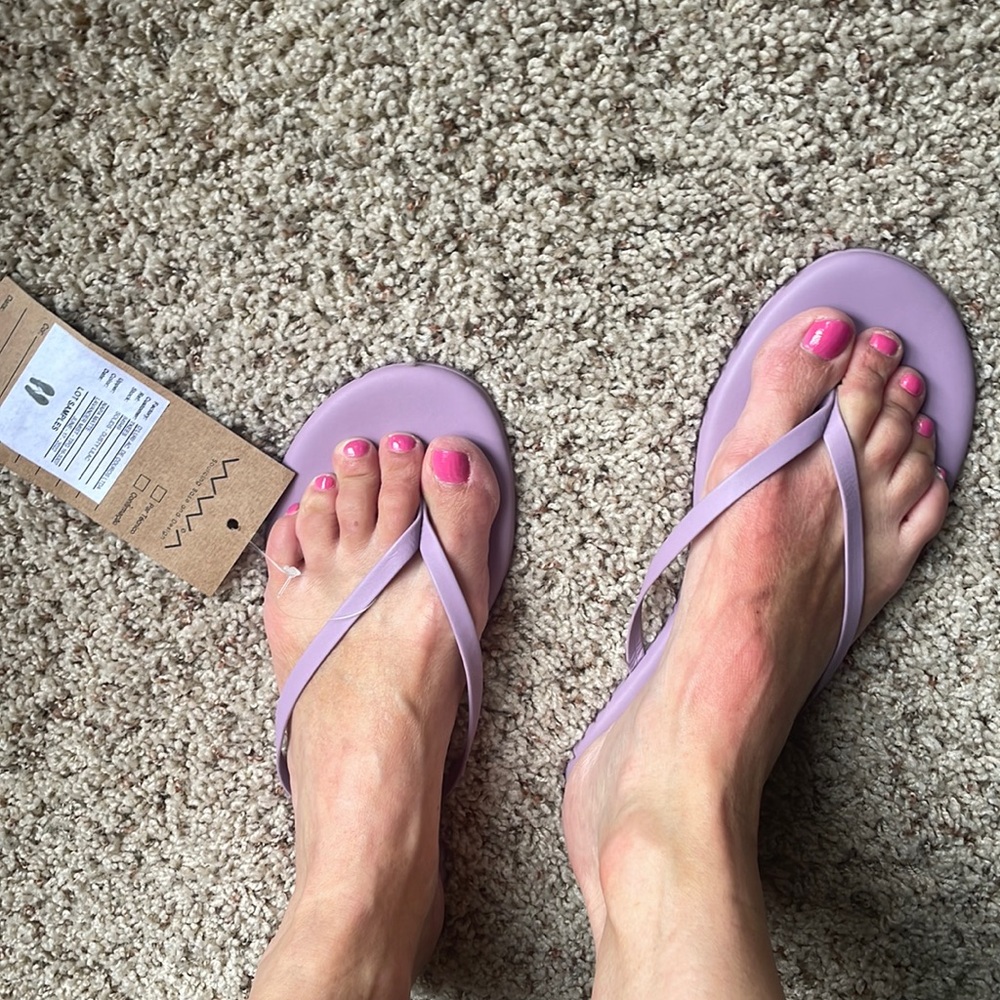 Tkees Lavander Mist Flip Flops Euro 38
